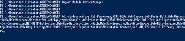 Import-Module ServerManager