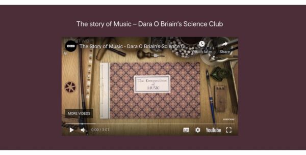 digital story on music youtube block