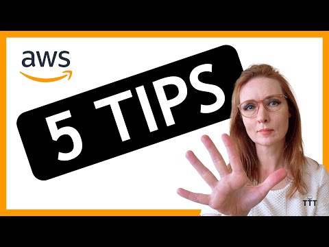 AWS Beginners - 5 Tips You MUST Know | Cloud Computing for Beginners