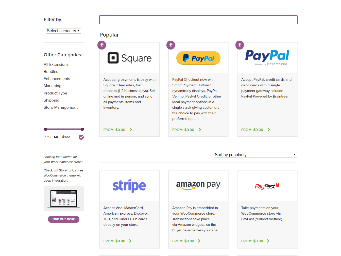 WooCommerce payment gateway integrations