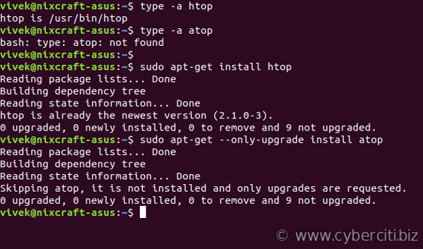 Ubuntu upgrade or update a single package using apt-get