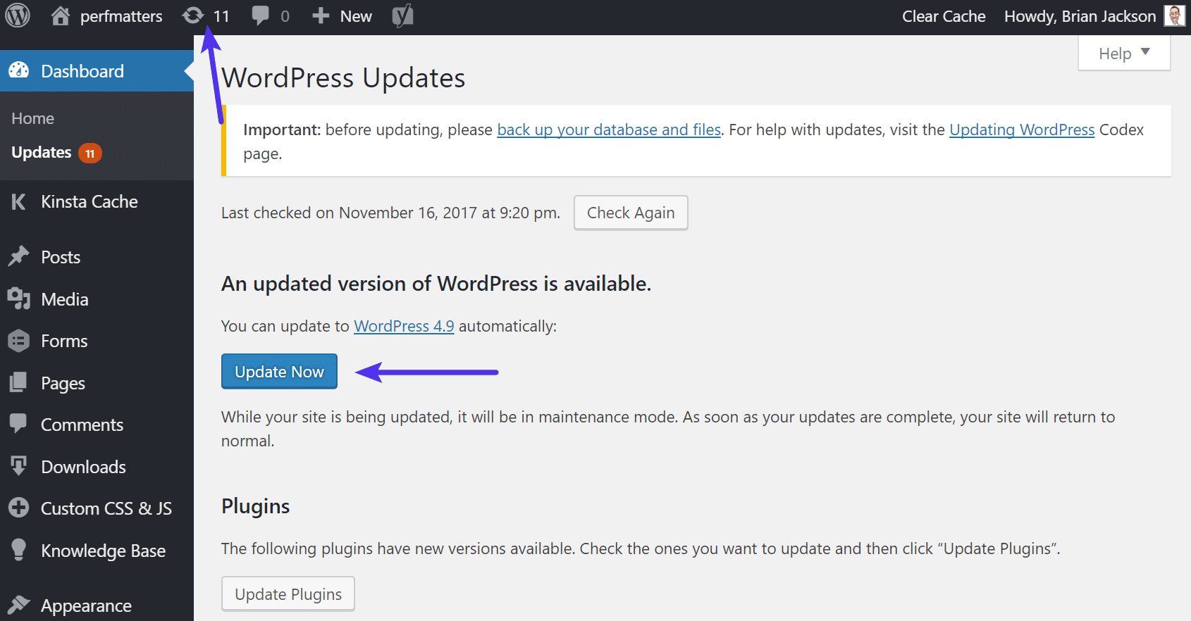 Update to WordPress 5.0