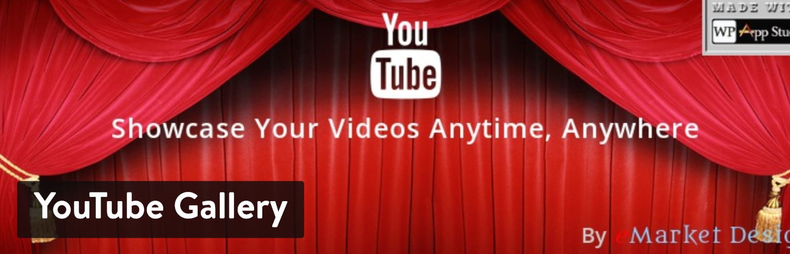 YouTube Gallery WordPress plugin