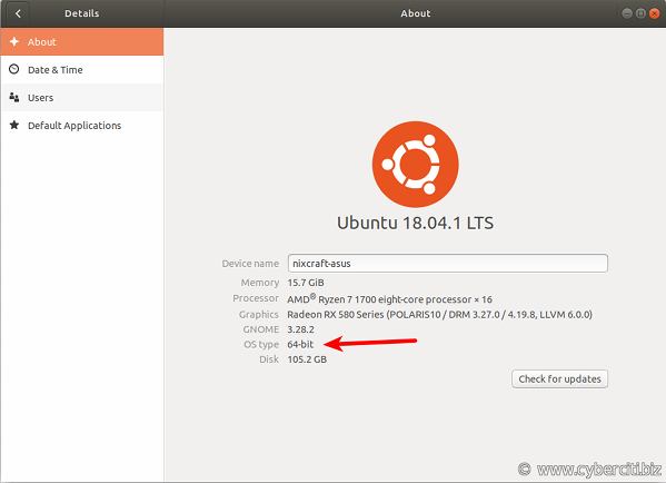 How To Check If A Linux System Is 32 bit Or 64 Bit