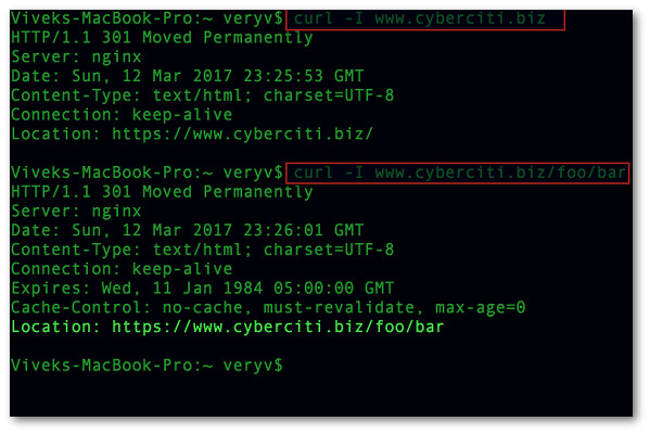 Fig.01 Rewrite 301 HTTP to HTTPS in Nginx server