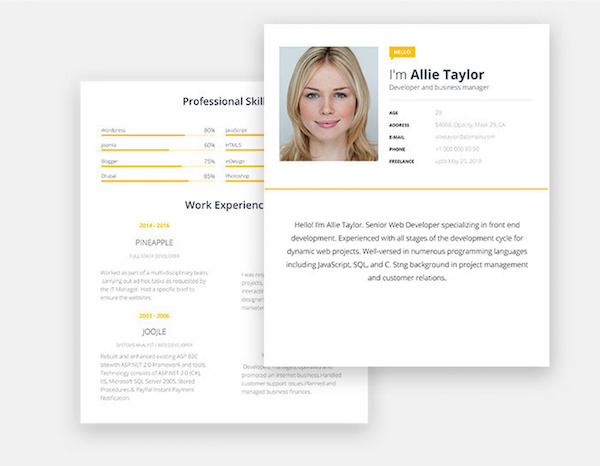 yellow-microsoft-word-free-resume