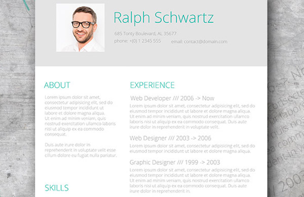 free-resume-design