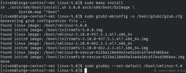 Install Linux kernel 5.0 that is released right now