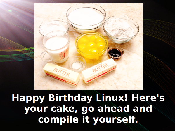 Linux celebrates 28th birthday