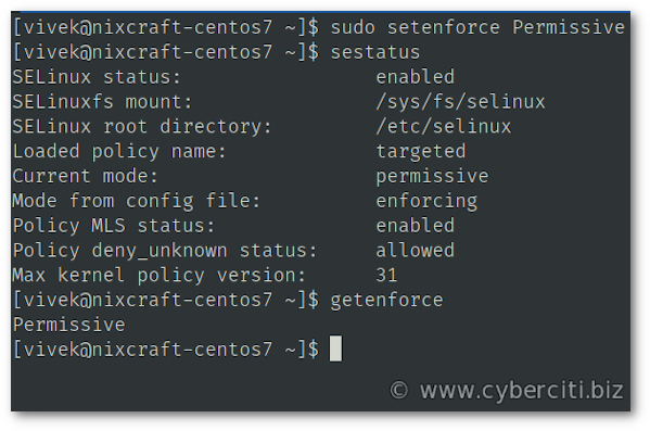How to Disable SELinux on CentOS 7