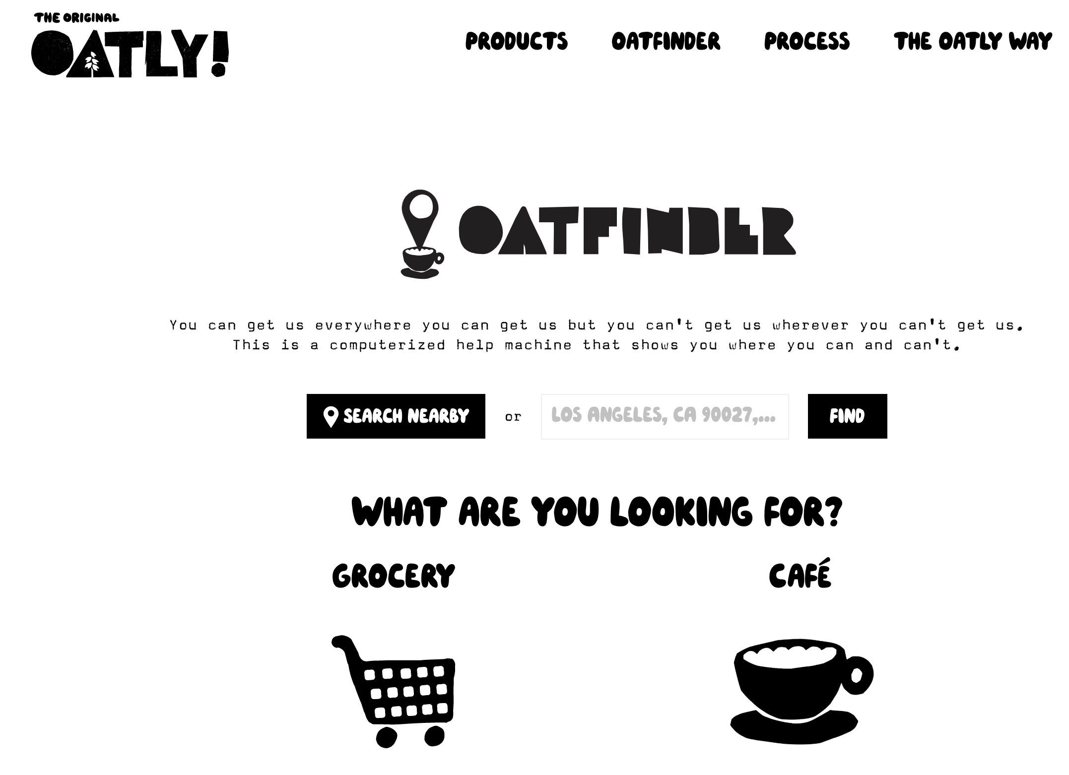 A clever microcopy example from Oatly