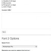 WP Google Fonts - Choosing 2 Fonts