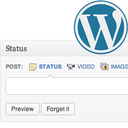 Make Posting To WordPress As Easy As A Facebook Status Update