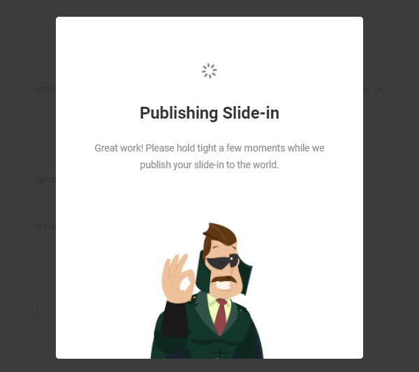 Hustle Publishing screen