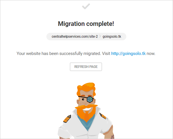 Migration complete.