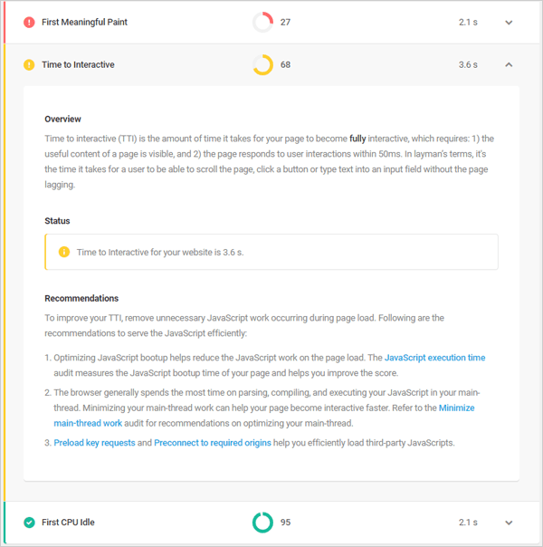 Hummingbird performance test and improvement recommendations.