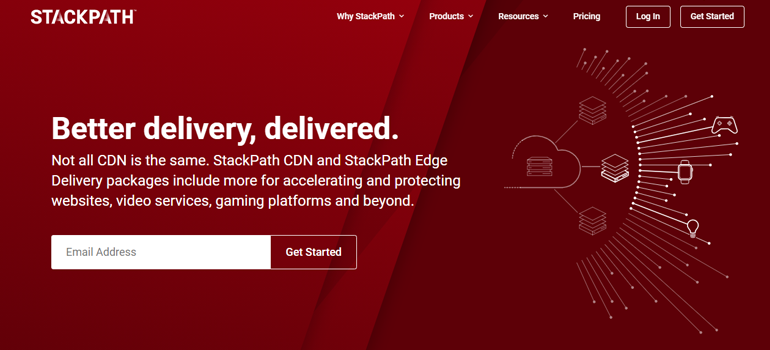Stackpath Homepage