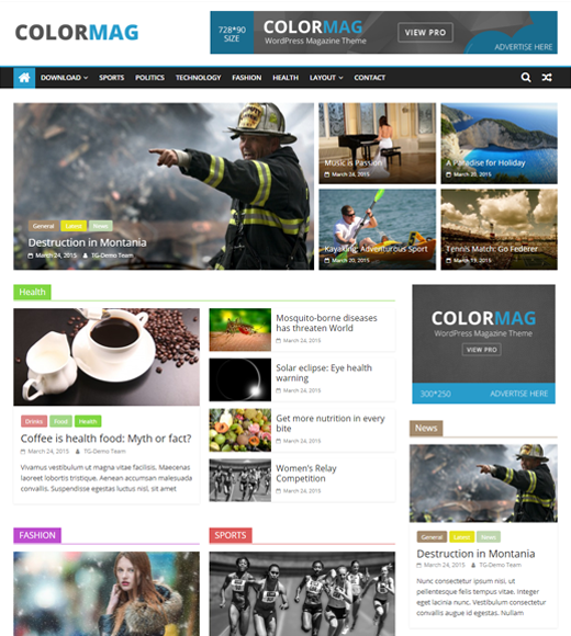 ColorMag Theme for Affiliate Marketing
