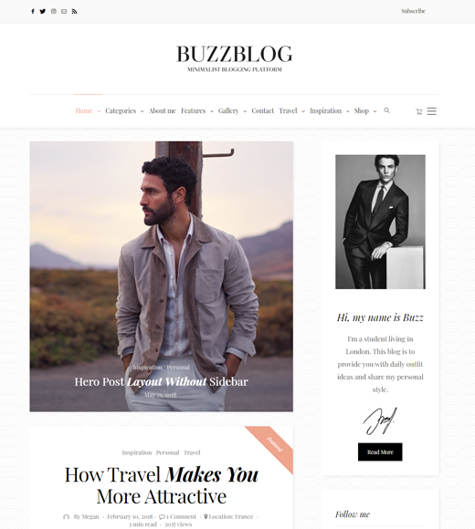 BuzzBlog Affiliate Marketing Blog and Magazine Theme 