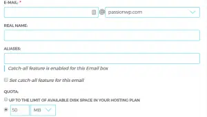 WPX hosting email setup
