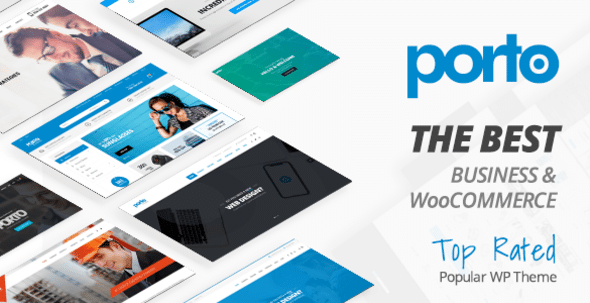 Porto top rated woocommerce elementor theme
