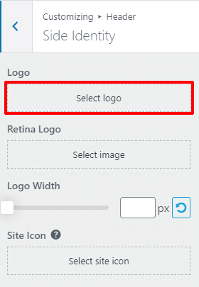 Select Logo Option