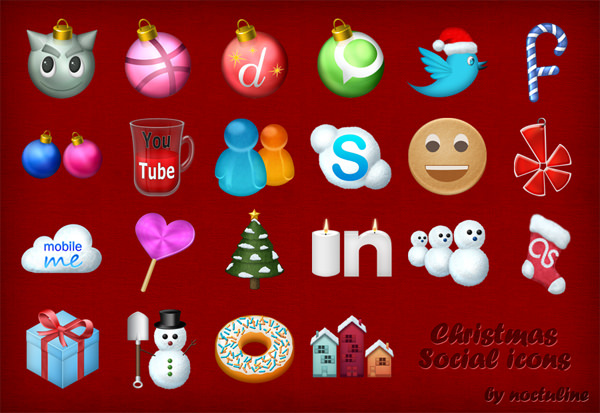 Christmas-Social-Icons
