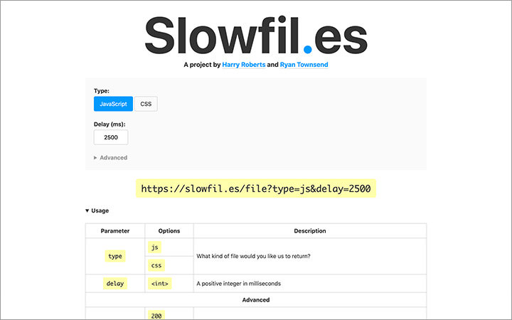 slowfiles