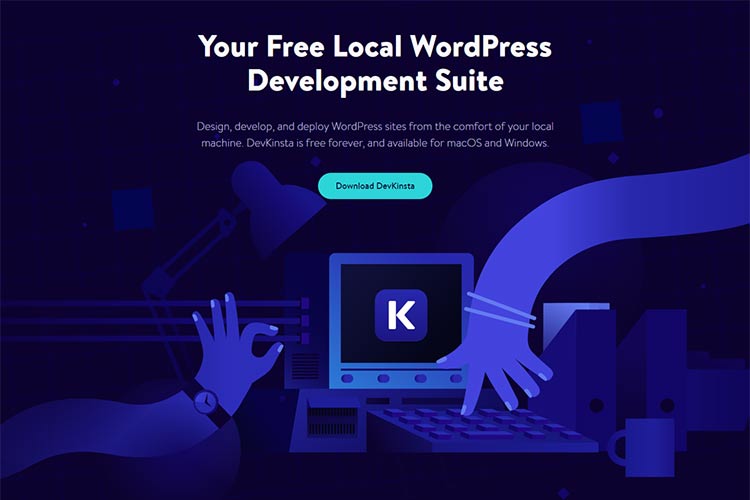 Example from Create a Local WordPress Development Environment for Free with DevKinsta
