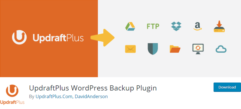 UpdraftPlus Best WordPress Backup Plugin