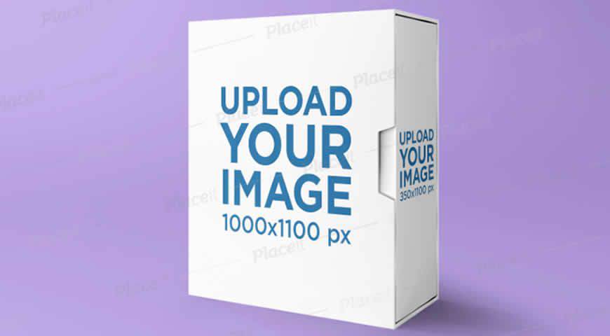 Minimalistic Box Photoshop PSD Mockup Template