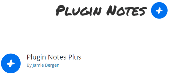 Plugin Notes Plus