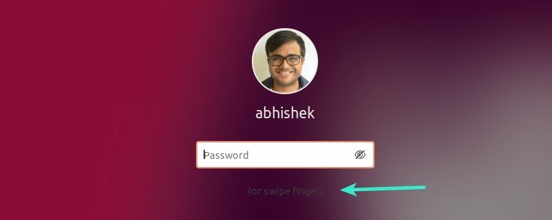 Login With Fingerprint Ubuntu