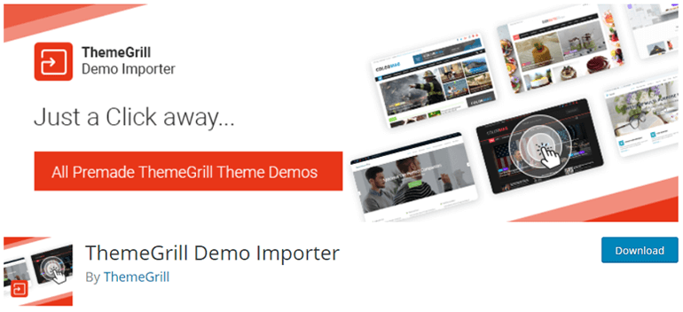 how-to-import-wordpress-theme-demo-content-in-one-click-with-themegrill-demo-importer
