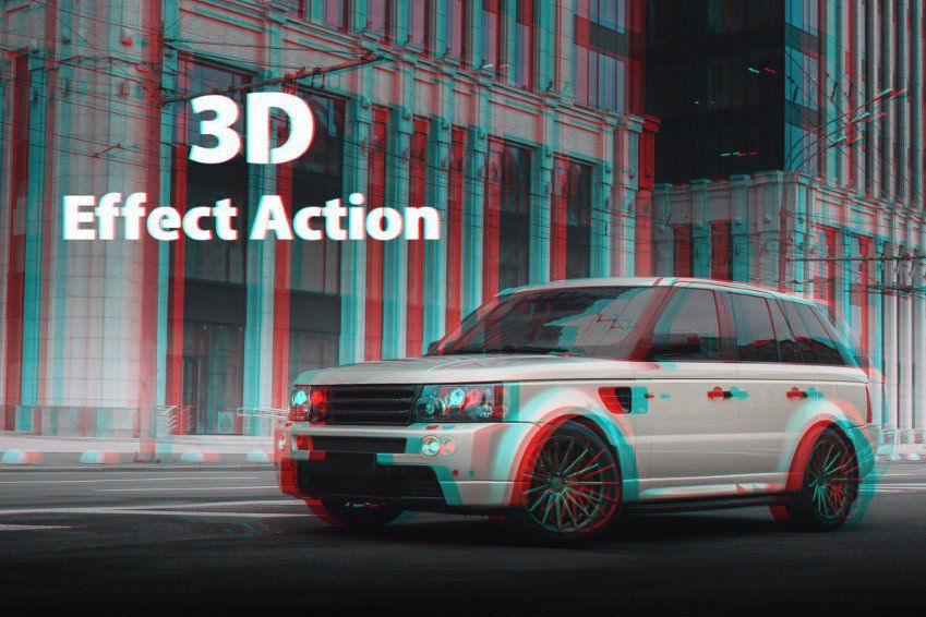 3D Effect Photoshop Actions