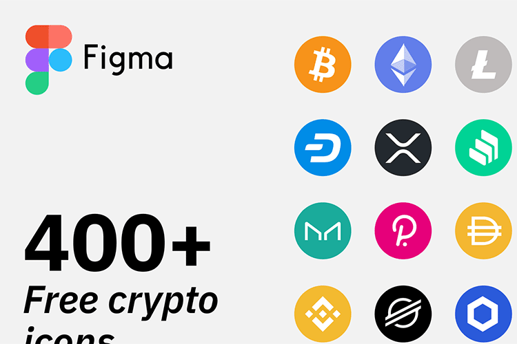 Example from Figma Crypto Icons