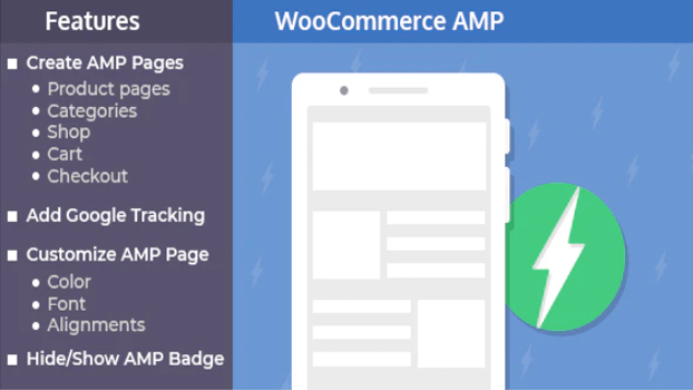 Amp plugin for WooCommerce