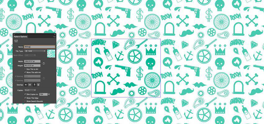 How to Create Seamless Repeating Patterns adobe illustrator tutorial
