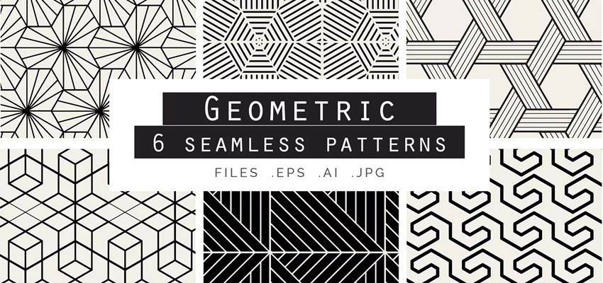 Geometric Seamless Vector Patterns adobe illustrator tutorial