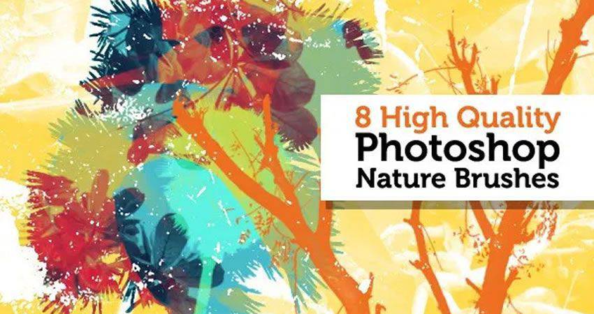 High Quality free photoshop nature brush sets