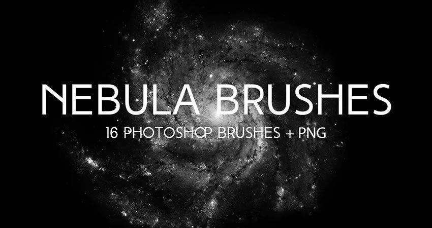 Nebula free photoshop nature brush sets