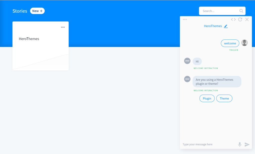 ChatBot example