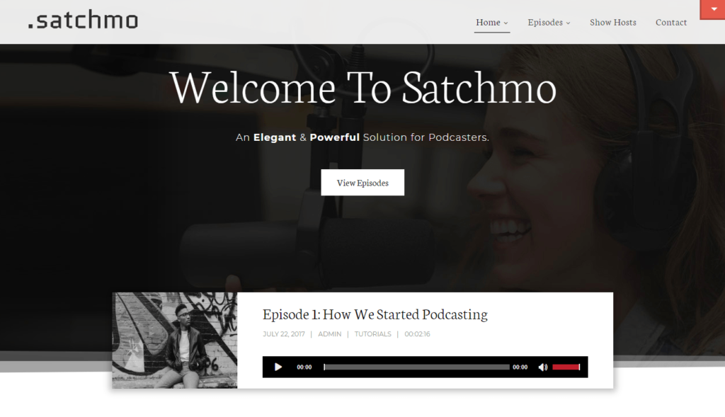 Satchmo podcasting theme