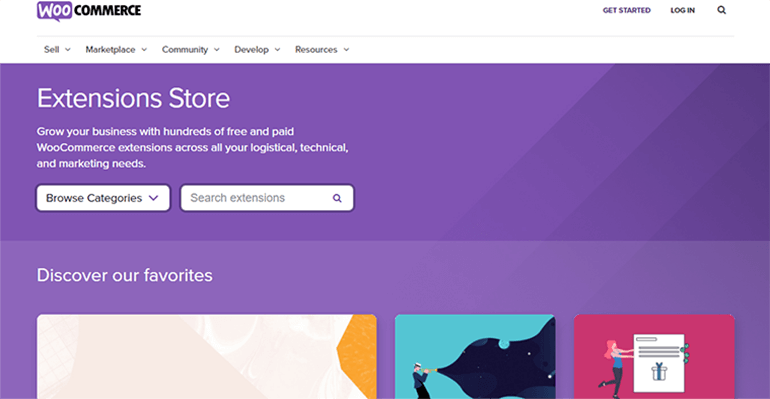 WooCommerce Extension Store