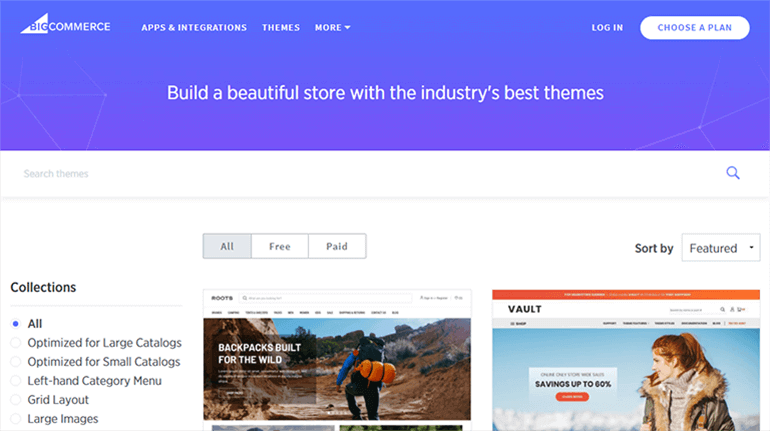 BigCommerce - Official Theme Page