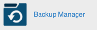 cPanel backup icon