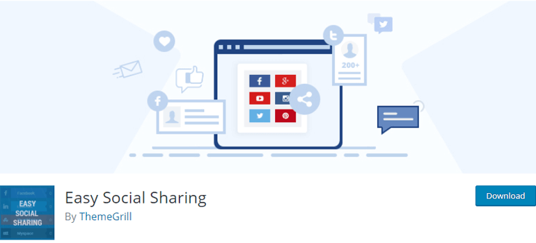 Easy Social Sharing Best Social Media Plugins