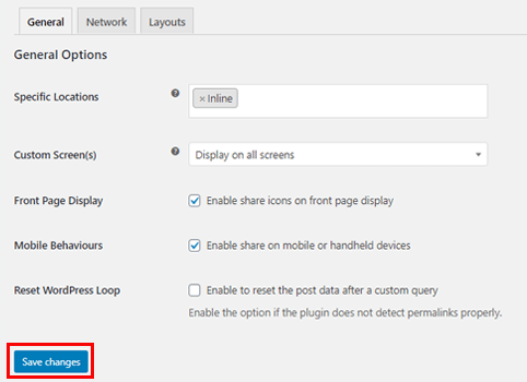 General Option for How to Add Social Media Share Button to WordPress Blog