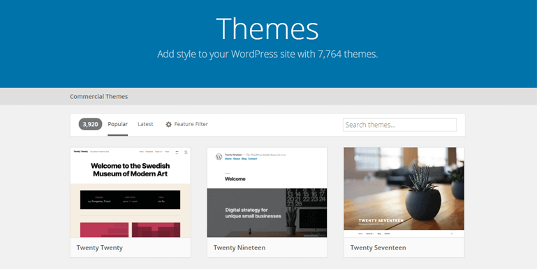 WordPress Themes how to add a theme in wordpress