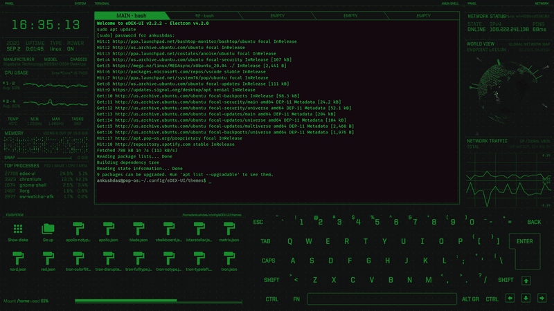 Edex Ui Matrix Terminal